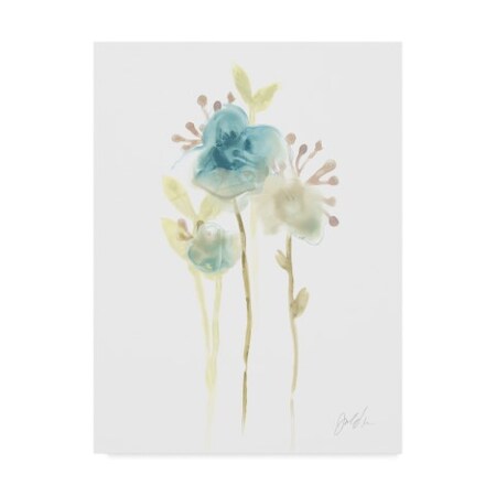 June Erica Vess 'Bluebell I' Canvas Art,18x24